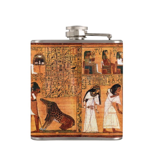 Ägyptischer Royal Papyrus Flachmann (Rückseite)