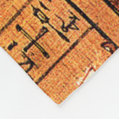 Ägyptischer Royal Papyrus Fleecedecke (Ecke)