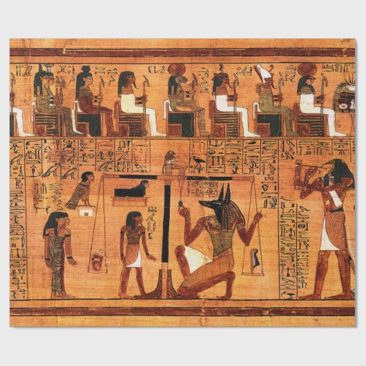Ägyptischer Royal Papyrus Geschenkpapier (Flach)
