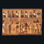 Ägyptischer Royal Papyrus Geschirrtuch<br><div class="desc">Schöner Entwurf ägyptischer königlicher Papyrus.</div>