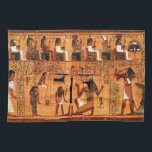 Ägyptischer Royal Papyrus Geschirrtuch<br><div class="desc">Schöner Entwurf ägyptischer königlicher Papyrus.</div>