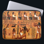 Ägyptischer Royal Papyrus Laptopschutzhülle<br><div class="desc">Schöner Entwurf ägyptischer königlicher Papyrus.</div>