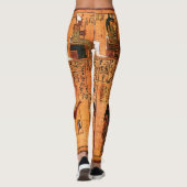 Ägyptischer Royal Papyrus Leggings (Rückseite)