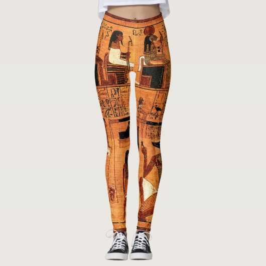Ägyptischer Royal Papyrus Leggings (Vorderseite)