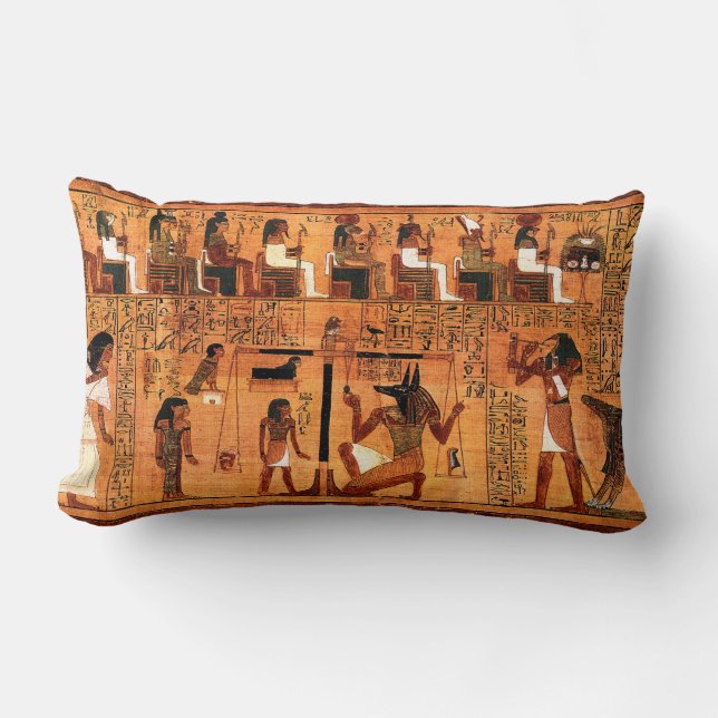 Ägyptischer Royal Papyrus Lendenkissen (Vorderseite)
