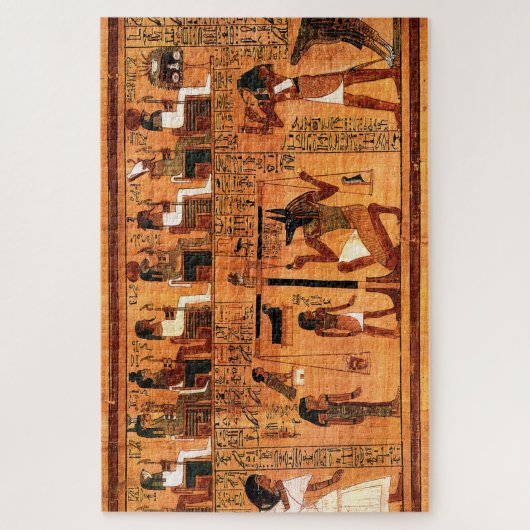 Ägyptischer Royal Papyrus Puzzle (Vertikal)