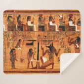 Ägyptischer Royal Papyrus Sherpadecke (Vorderseite (Horizontal))