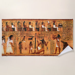 Ägyptischer Royal Papyrus Strandtuch