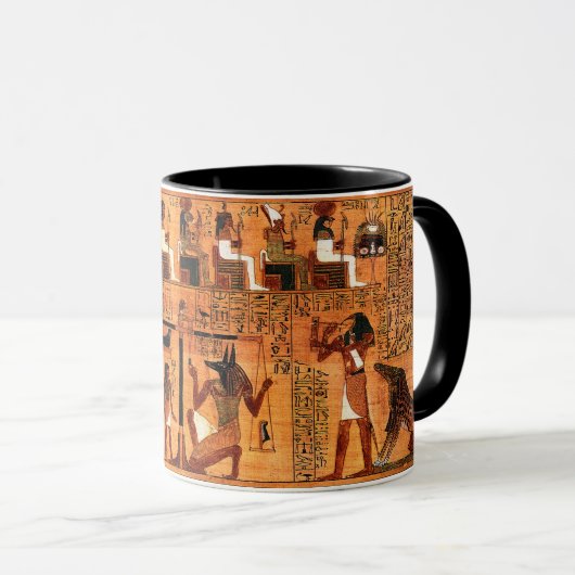 Ägyptischer Royal Papyrus Tasse (VorderseiteRechts)