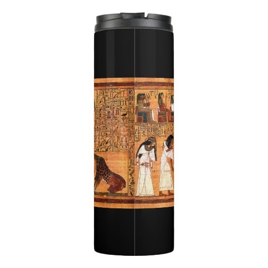 Ägyptischer Royal Papyrus Thermosbecher (Rückseite)