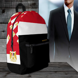 Ägyptischer Rucksack, patriotische, ägyptische Fla Bedruckter Rucksack
