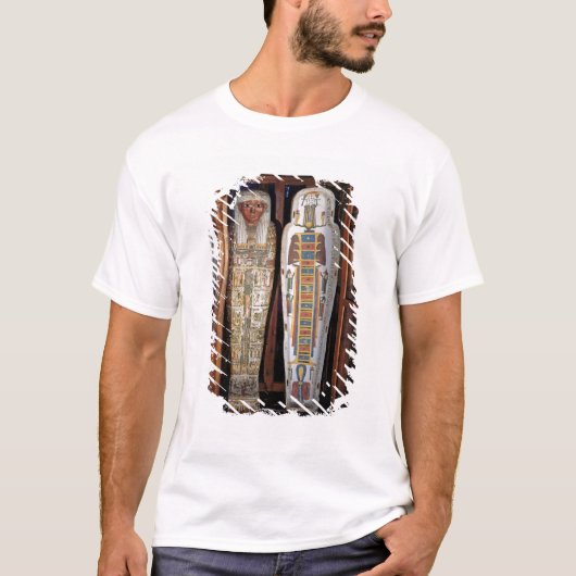Ägyptischer Sarkophag bedeckt mit Hieroglyphen (p T-Shirt (Vorderseite)