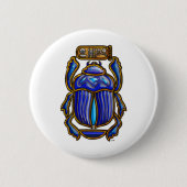 Ägyptischer Scarab Button (Vorderseite)