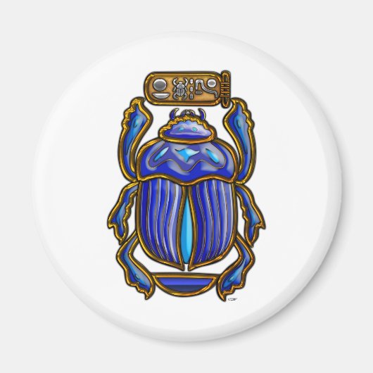 Ägyptischer Scarab Magnet (Vorne)