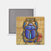 Ägyptischer Scarab Magnet (Vorderseite/Rückseite)