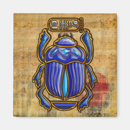 Ägyptischer Scarab Magnet (Vorne)