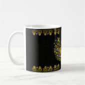 Ägyptischer Scarabäus-Käfer Kaffeetasse (Links)