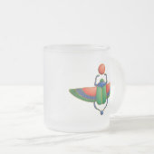 Ägyptischer Scarabäus Mattglastasse (VorderseiteRechts)