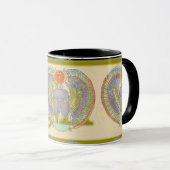 Ägyptischer Skarab mit Kephri Cartouche Tasse (VorderseiteRechts)