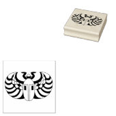 Ägyptischer Skarabäenkäfer mit Abstrakten Markieru Gummistempel (Stempel)