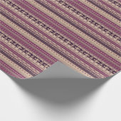 Ägyptischer Stamm: Alt nahtlos Geschenkpapier (Ecke)