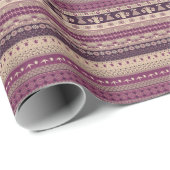 Ägyptischer Stamm: Alt nahtlos Geschenkpapier (Rolleneckpunkt)