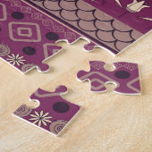 Ägyptischer Stamm: Alt nahtlos Puzzle (Seite)