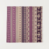 Ägyptischer Stamm: Alt nahtlos Wandteppich (Vorderseite (Horizontal))