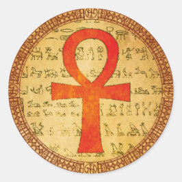 Ägyptischer Sticker - Ankh Cross
