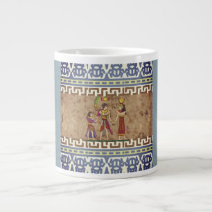 Ägyptischer Stil, Alt-Ägyptische Vintage-Kultur, Jumbo-Tasse