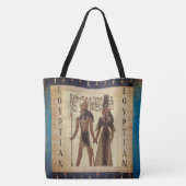 Ägyptischer Stil, Vintage Tasche (Rückseite)