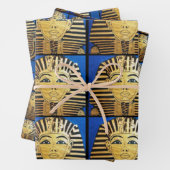 "Ägyptischer Stil" Wrapping Paper Sheet Set Geschenkpapier Set (Beispiel)