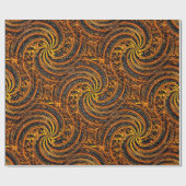 Ägyptischer Swirl..... Geschenkpapier (Flach)