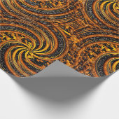 Ägyptischer Swirl..... Geschenkpapier (Ecke)