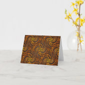 Ägyptischer Swirl..... Karte (Gelbe Blume)