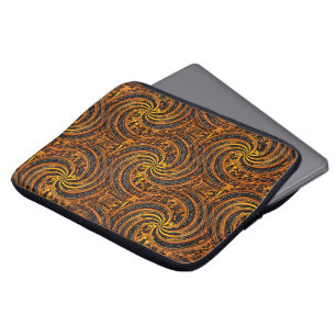 Ägyptischer Swirl..... Laptopschutzhülle