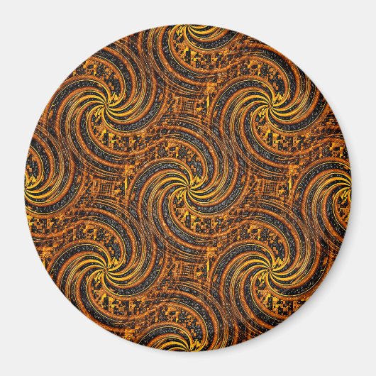 Ägyptischer Swirl...... Magnet (Vorne)