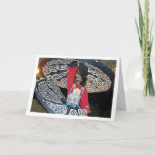 Ägyptischer Tanoura-Tänzer Karte (Vorderseite)