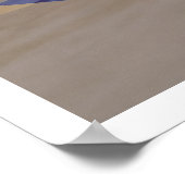 Ägyptischer Tempel 4 Poster (Ecke)