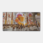 ÄGYPTISCHER TEMPEL SCHREIBTISCHUNTERLAGE (Vorderseite)