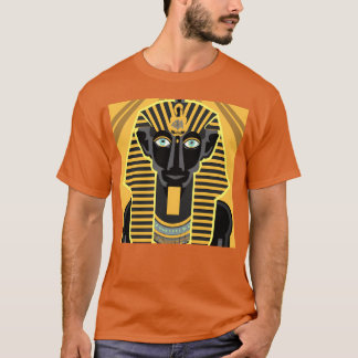 Ägyptischer Tier-Mensch-Gott in der Stadt Freund T-Shirt