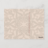 Ägyptischer Traum Arabian Postkarte (Rückseite)