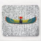 Ägyptischer Winged Scarab Mousepad (Vorne)