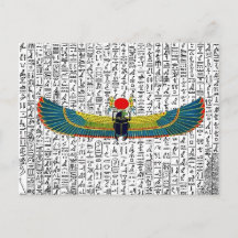 Ägyptischer Winged Scarab