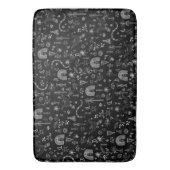 Ägyptischer Zauber Mysteriöse Pflanze und Blume Mu Badematte (Vorderseite Vertikal)