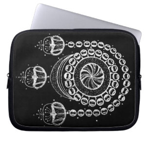 Ägyptisches Abaya-Muster Laptopschutzhülle