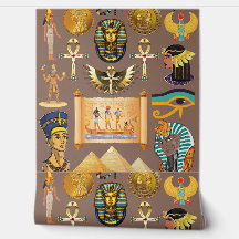 Ägyptisches altes Hieroglyphenmuster-Symbol