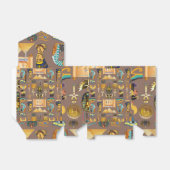 Ägyptisches altes Hieroglyphisches Muster Geschenkschachtel (Ungefaltet)