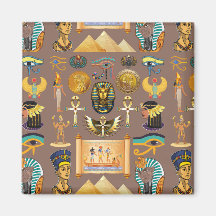 Ägyptisches altes Hieroglyphisches Muster