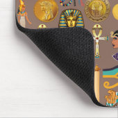 Ägyptisches altes Hieroglyphisches Muster Mousepad (Ecke)